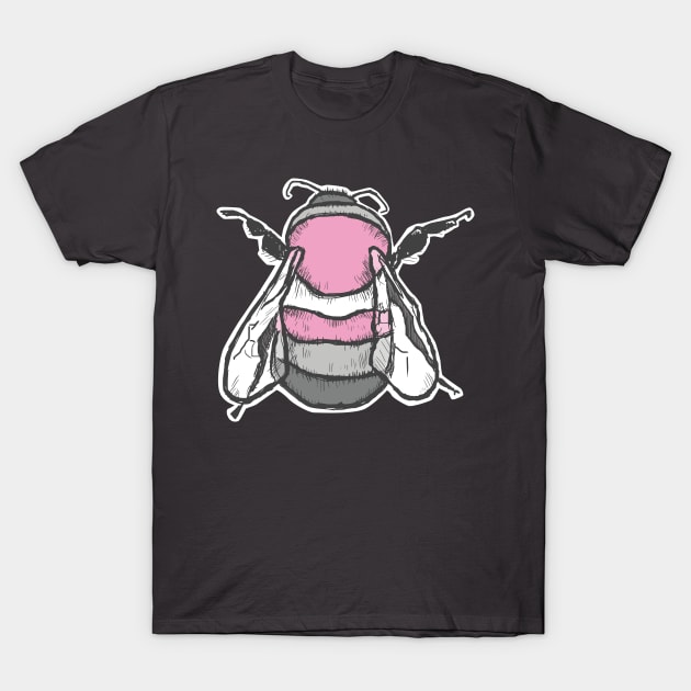 Demigirl Bee T-Shirt by theartfulscientist